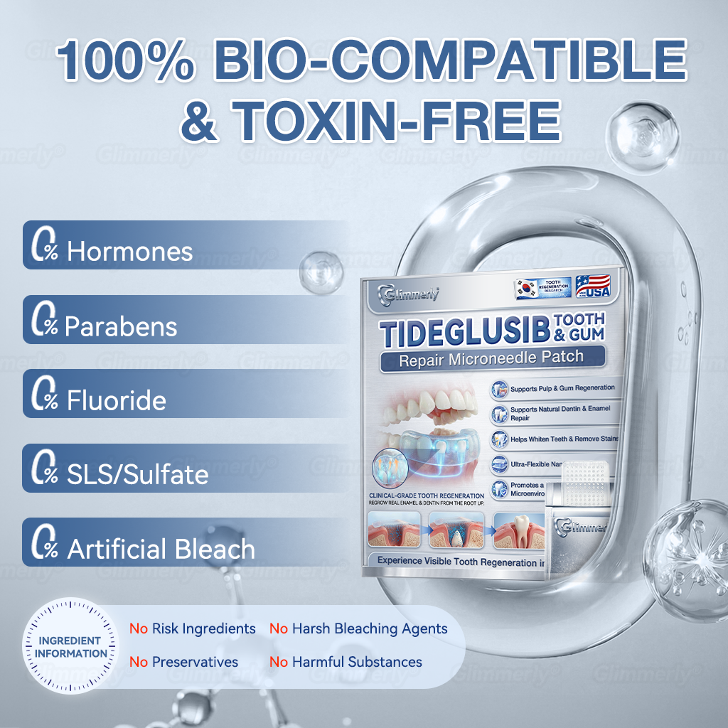𝐆𝐥𝐢𝐦𝐦𝐞𝐫𝐥𝐲® 𝐓𝐢𝐝𝐞𝐠𝐥𝐮𝐬𝐢𝐛 𝐓𝐨𝐨𝐭𝐡 & 𝐆𝐮𝐦 𝐑𝐞𝐩𝐚𝐢𝐫 𝐌𝐢𝐜𝐫𝐨𝐧𝐞𝐞𝐝𝐥𝐞 𝐏𝐚𝐭𝐜𝐡  | 𝐀𝐝𝐯𝐚𝐧𝐜𝐞𝐝 𝐒𝐭𝐞𝐦-𝐂𝐞𝐥𝐥 𝐀𝐜𝐭𝐢𝐯𝐚𝐭𝐢𝐨𝐧 𝐓𝐞𝐞𝐭𝐡 𝐒𝐭𝐫𝐢𝐩𝐬(🦷𝐑𝐞𝐛𝐮𝐢𝐥𝐝 𝐄𝐧𝐚𝐦𝐞𝐥 & 𝐃𝐞𝐧𝐭𝐢𝐧 • 𝐒𝐭𝐫𝐞𝐧𝐠𝐭𝐡𝐞𝐧 𝐆𝐮𝐦𝐬 • 𝐄𝐫𝐚𝐝𝐢𝐜𝐚𝐭𝐞 𝐓𝐚𝐫𝐭𝐚𝐫 & 𝐎𝐝𝐨𝐫 • 𝐒𝐭𝐨𝐩 𝐓𝐨𝐨𝐭𝐡 𝐒𝐞𝐧𝐬𝐢𝐭𝐢𝐯𝐢𝐭𝐲) 🌹