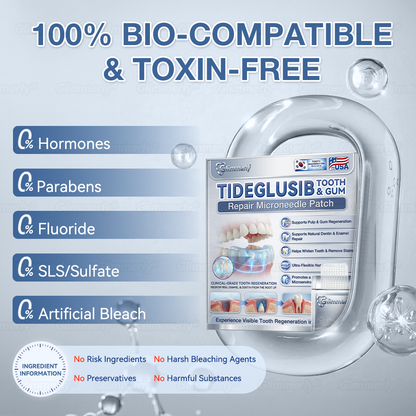 𝐆𝐥𝐢𝐦𝐦𝐞𝐫𝐥𝐲® 𝐓𝐢𝐝𝐞𝐠𝐥𝐮𝐬𝐢𝐛 𝐓𝐨𝐨𝐭𝐡 & 𝐆𝐮𝐦 𝐑𝐞𝐩𝐚𝐢𝐫 𝐌𝐢𝐜𝐫𝐨𝐧𝐞𝐞𝐝𝐥𝐞 𝐏𝐚𝐭𝐜𝐡  | 𝐀𝐝𝐯𝐚𝐧𝐜𝐞𝐝 𝐒𝐭𝐞𝐦-𝐂𝐞𝐥𝐥 𝐀𝐜𝐭𝐢𝐯𝐚𝐭𝐢𝐨𝐧 𝐓𝐞𝐞𝐭𝐡 𝐒𝐭𝐫𝐢𝐩𝐬(🦷𝐑𝐞𝐛𝐮𝐢𝐥𝐝 𝐄𝐧𝐚𝐦𝐞𝐥 & 𝐃𝐞𝐧𝐭𝐢𝐧 • 𝐒𝐭𝐫𝐞𝐧𝐠𝐭𝐡𝐞𝐧 𝐆𝐮𝐦𝐬 • 𝐄𝐫𝐚𝐝𝐢𝐜𝐚𝐭𝐞 𝐓𝐚𝐫𝐭𝐚𝐫 & 𝐎𝐝𝐨𝐫 • 𝐒𝐭𝐨𝐩 𝐓𝐨𝐨𝐭𝐡 𝐒𝐞𝐧𝐬𝐢𝐭𝐢𝐯𝐢𝐭𝐲) 🌹