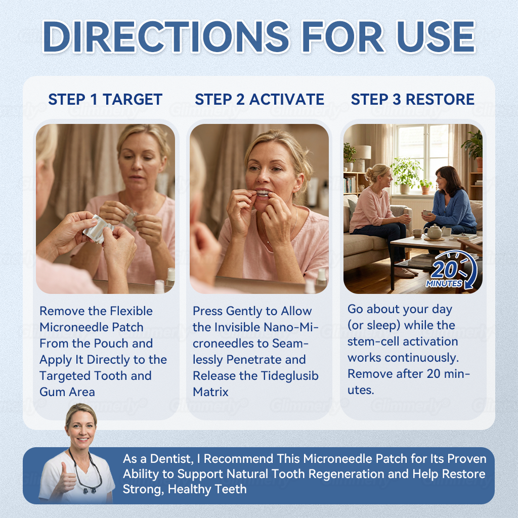 𝐆𝐥𝐢𝐦𝐦𝐞𝐫𝐥𝐲® 𝐓𝐢𝐝𝐞𝐠𝐥𝐮𝐬𝐢𝐛 𝐓𝐨𝐨𝐭𝐡 & 𝐆𝐮𝐦 𝐑𝐞𝐩𝐚𝐢𝐫 𝐌𝐢𝐜𝐫𝐨𝐧𝐞𝐞𝐝𝐥𝐞 𝐏𝐚𝐭𝐜𝐡  | 𝐀𝐝𝐯𝐚𝐧𝐜𝐞𝐝 𝐒𝐭𝐞𝐦-𝐂𝐞𝐥𝐥 𝐀𝐜𝐭𝐢𝐯𝐚𝐭𝐢𝐨𝐧 𝐓𝐞𝐞𝐭𝐡 𝐒𝐭𝐫𝐢𝐩𝐬(🦷𝐑𝐞𝐛𝐮𝐢𝐥𝐝 𝐄𝐧𝐚𝐦𝐞𝐥 & 𝐃𝐞𝐧𝐭𝐢𝐧 • 𝐒𝐭𝐫𝐞𝐧𝐠𝐭𝐡𝐞𝐧 𝐆𝐮𝐦𝐬 • 𝐄𝐫𝐚𝐝𝐢𝐜𝐚𝐭𝐞 𝐓𝐚𝐫𝐭𝐚𝐫 & 𝐎𝐝𝐨𝐫 • 𝐒𝐭𝐨𝐩 𝐓𝐨𝐨𝐭𝐡 𝐒𝐞𝐧𝐬𝐢𝐭𝐢𝐯𝐢𝐭𝐲) 🌹
