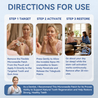 𝐆𝐥𝐢𝐦𝐦𝐞𝐫𝐥𝐲® 𝐓𝐢𝐝𝐞𝐠𝐥𝐮𝐬𝐢𝐛 𝐓𝐨𝐨𝐭𝐡 & 𝐆𝐮𝐦 𝐑𝐞𝐩𝐚𝐢𝐫 𝐌𝐢𝐜𝐫𝐨𝐧𝐞𝐞𝐝𝐥𝐞 𝐏𝐚𝐭𝐜𝐡  | 𝐀𝐝𝐯𝐚𝐧𝐜𝐞𝐝 𝐒𝐭𝐞𝐦-𝐂𝐞𝐥𝐥 𝐀𝐜𝐭𝐢𝐯𝐚𝐭𝐢𝐨𝐧 𝐓𝐞𝐞𝐭𝐡 𝐒𝐭𝐫𝐢𝐩𝐬(🦷𝐑𝐞𝐛𝐮𝐢𝐥𝐝 𝐄𝐧𝐚𝐦𝐞𝐥 & 𝐃𝐞𝐧𝐭𝐢𝐧 • 𝐒𝐭𝐫𝐞𝐧𝐠𝐭𝐡𝐞𝐧 𝐆𝐮𝐦𝐬 • 𝐄𝐫𝐚𝐝𝐢𝐜𝐚𝐭𝐞 𝐓𝐚𝐫𝐭𝐚𝐫 & 𝐎𝐝𝐨𝐫 • 𝐒𝐭𝐨𝐩 𝐓𝐨𝐨𝐭𝐡 𝐒𝐞𝐧𝐬𝐢𝐭𝐢𝐯𝐢𝐭𝐲) 🌹