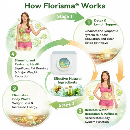 Florisma® Plant-Derived Cellular Support Complex Patch（Improve lymphatic drainage and reduce body weight）👍