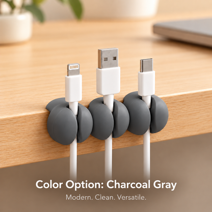 weyqr® Silicone Cable Organizer