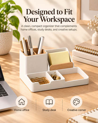 weyqr® Minimal Desk Organizer